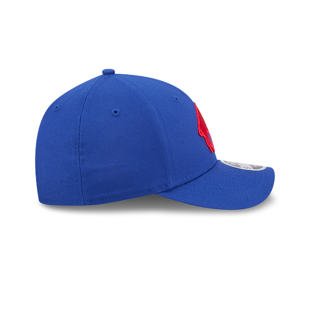 Buffalo Bills NFL New Era Men Royal 9FORTY M-Crown Snapback Throwback Team Logo Hat product image 4, provided for visual