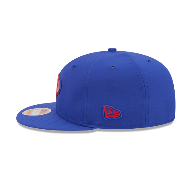 Buffalo Bills NFL New Era Men Majestic Blue 9Fifty 2026 Sideline Throwback Logo Snapback Hat product image 5, provided for