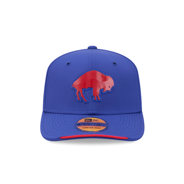 Buffalo Bills NFL New Era Men Royal 9Seventy 2026 Sideline Stretch Throwback Logo Snapback product image 6, provided for