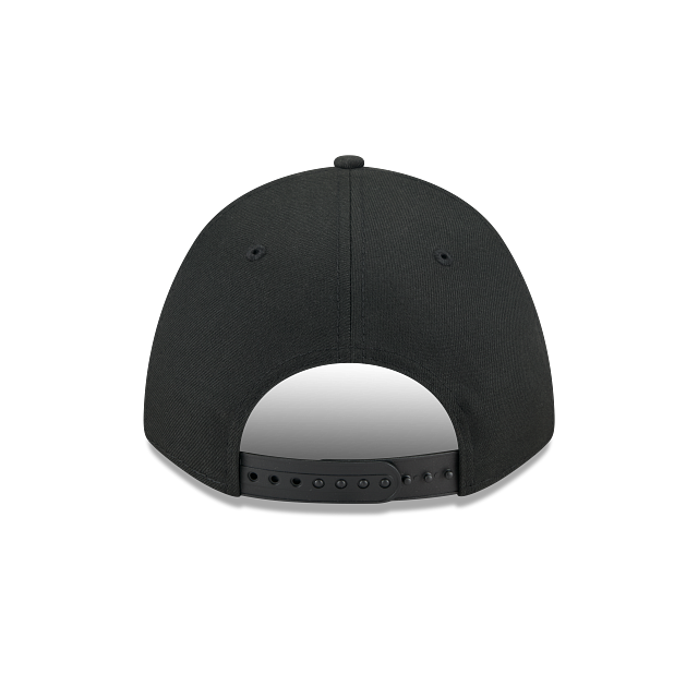 Buffalo Bills NFL New Era Men Black on Black 9FORTY M-Crown A-Frame Adjustable Hat product image 2, provided for visual