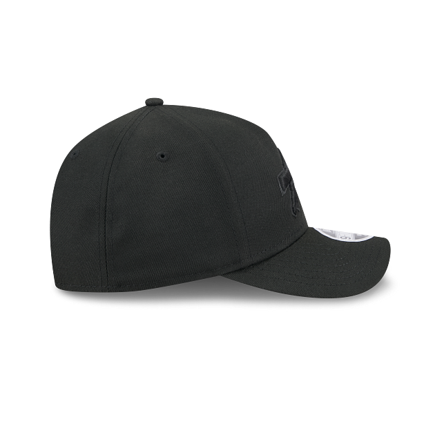 Buffalo Bills NFL New Era Men Black on Black 9FORTY M-Crown A-Frame Adjustable Hat product image 4, provided for visual