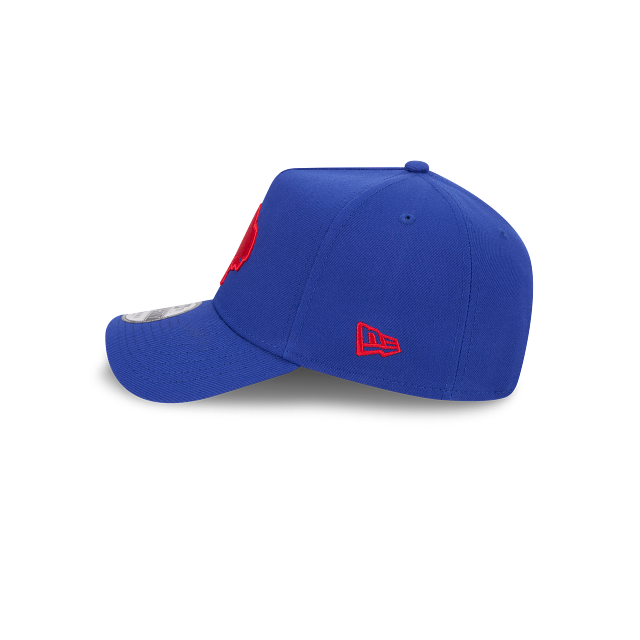 Buffalo Bills New Era Men Majestic Blue 9Forty A-Frame Throwback Logo Snapback product image 4, provided for visual