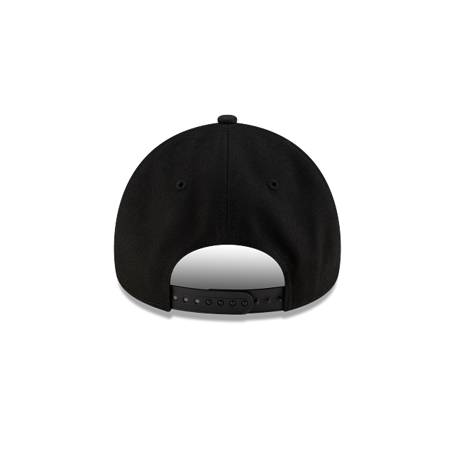 Toronto Blue Jays MLB New Era Men Black on Black 9Forty A-Frame Snapback product image 4, provided for visual reference and