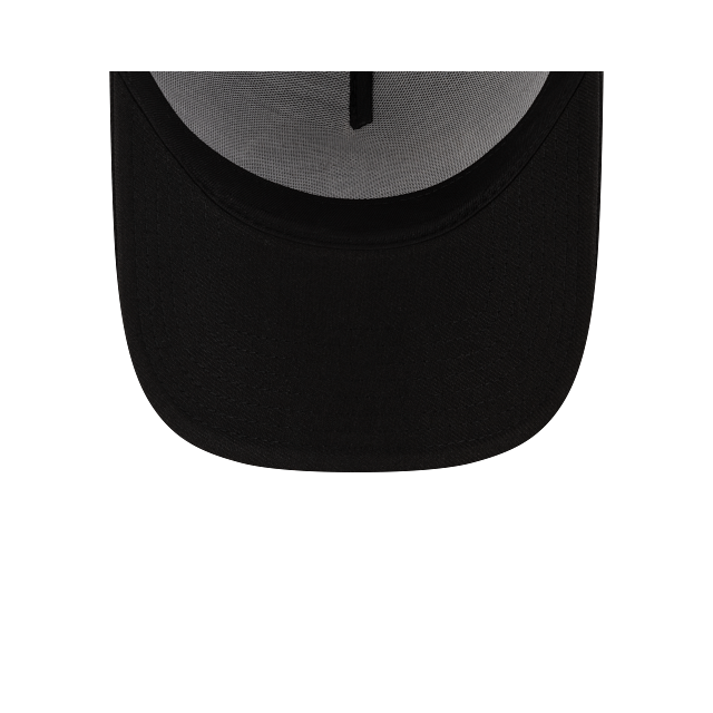 Toronto Blue Jays MLB New Era Men Black on Black 9Forty A-Frame Snapback product image 7, provided for visual reference and