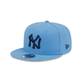 New York Yankees MLB New Era Men Light Blue 9Fifty Evergreen Snapback product image 1, provided for visual reference and