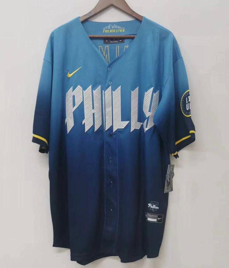 J.T. Realmuto Philadelphia Phillies Blue City Connect MLB product image 2