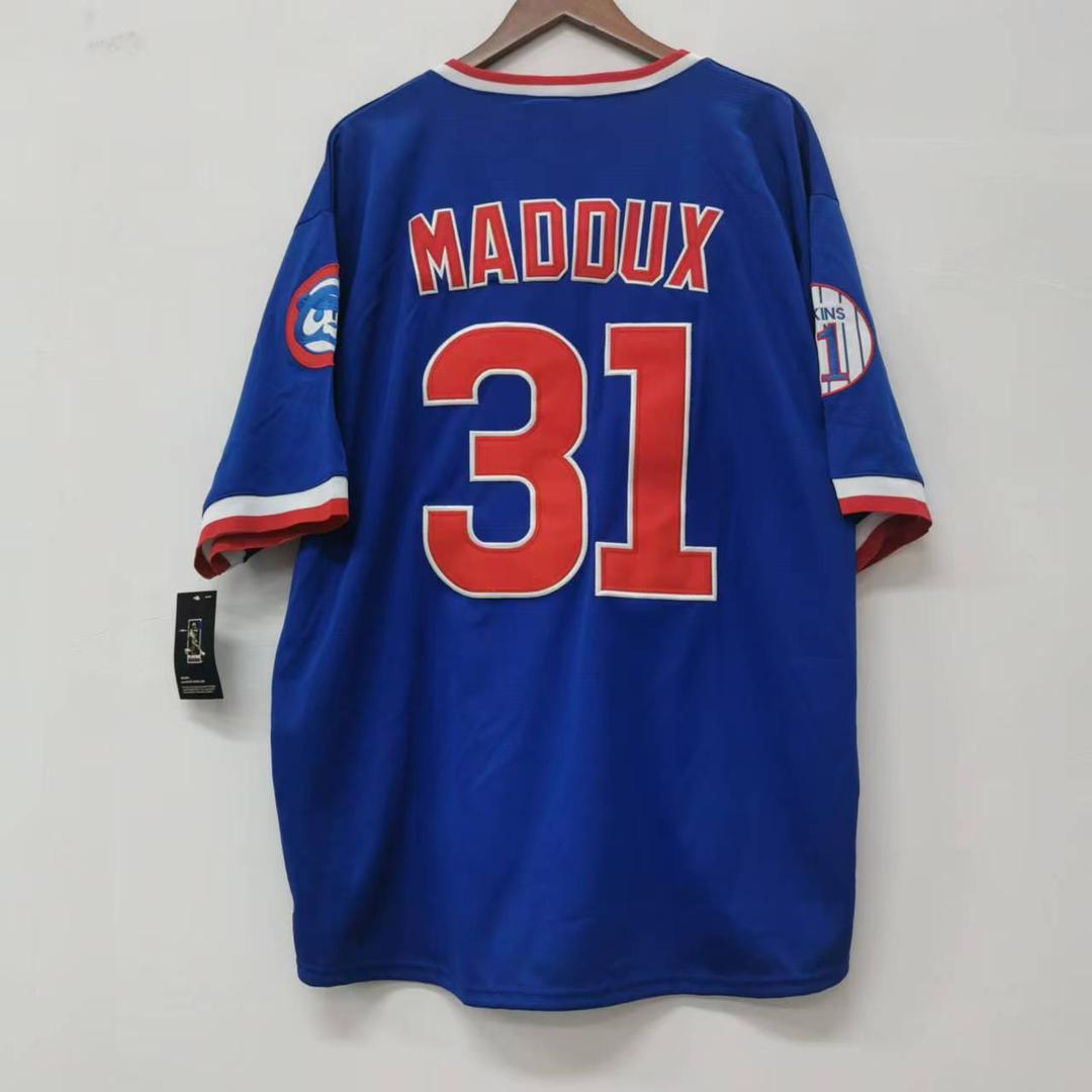 Greg Maddux Chicago Cubs Jersey 300 Wins Cooperstown product image 5