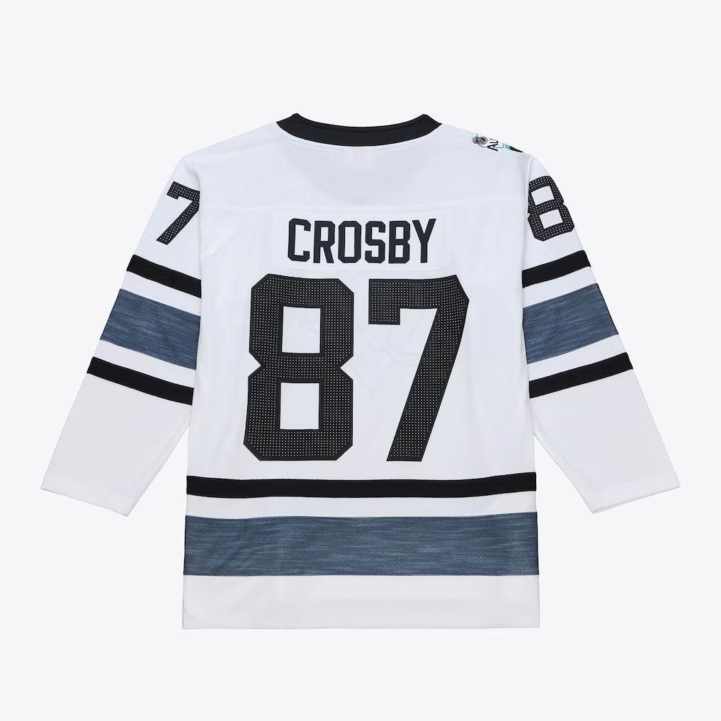 Sidney Crosby Pittsburgh Penguins NHL Mitchell & Ness Men White 2019 All-Star Power Play Authentic Jersey product image 1,