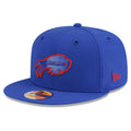 Buffalo Bills NFL New Era Men Majestic Blue 9Fifty 2026 Sideline Snapback Hat product image 1, provided for visual reference