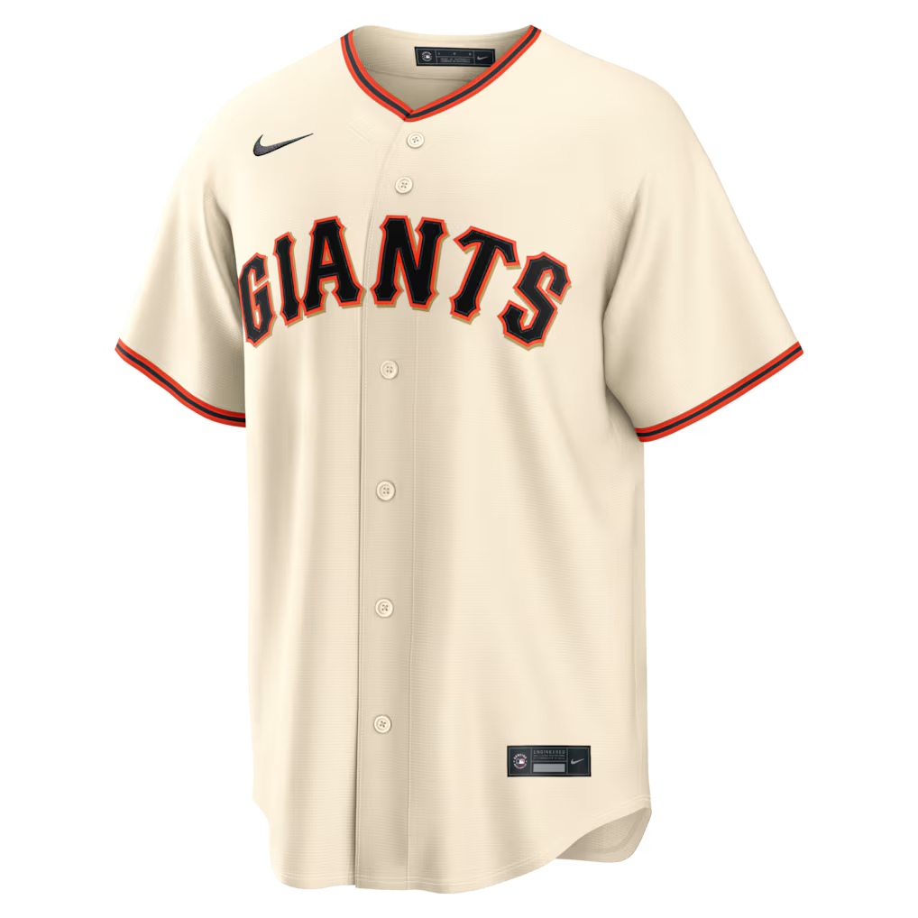 San Francisco Giants MLB Nike Men Cream Home Replica Jersey product image 1, provided for visual reference and product