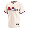 Philadelphia Phillies MLB Nike Men Cream Alternate Limited Jersey product image 1, provided for visual reference and product