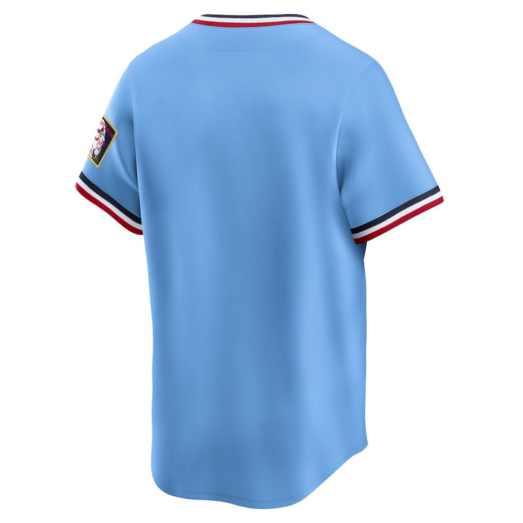 Minnesota Twins MLB Nike Men Light Blue Cooperstown Collection Limited Jersey product image 2, provided for visual reference