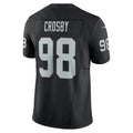 Maxx Crosby Las Vegas Raiders NFL Nike Men Black Vapor F.U.S.E. Limited Player Sewn Jersey product image 1, provided for