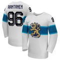 Mikko Rantanen Finland Hockey IIHF Nike Men White 2026 Pro-Stitched Away Replica Jersey product image 1, provided for visual