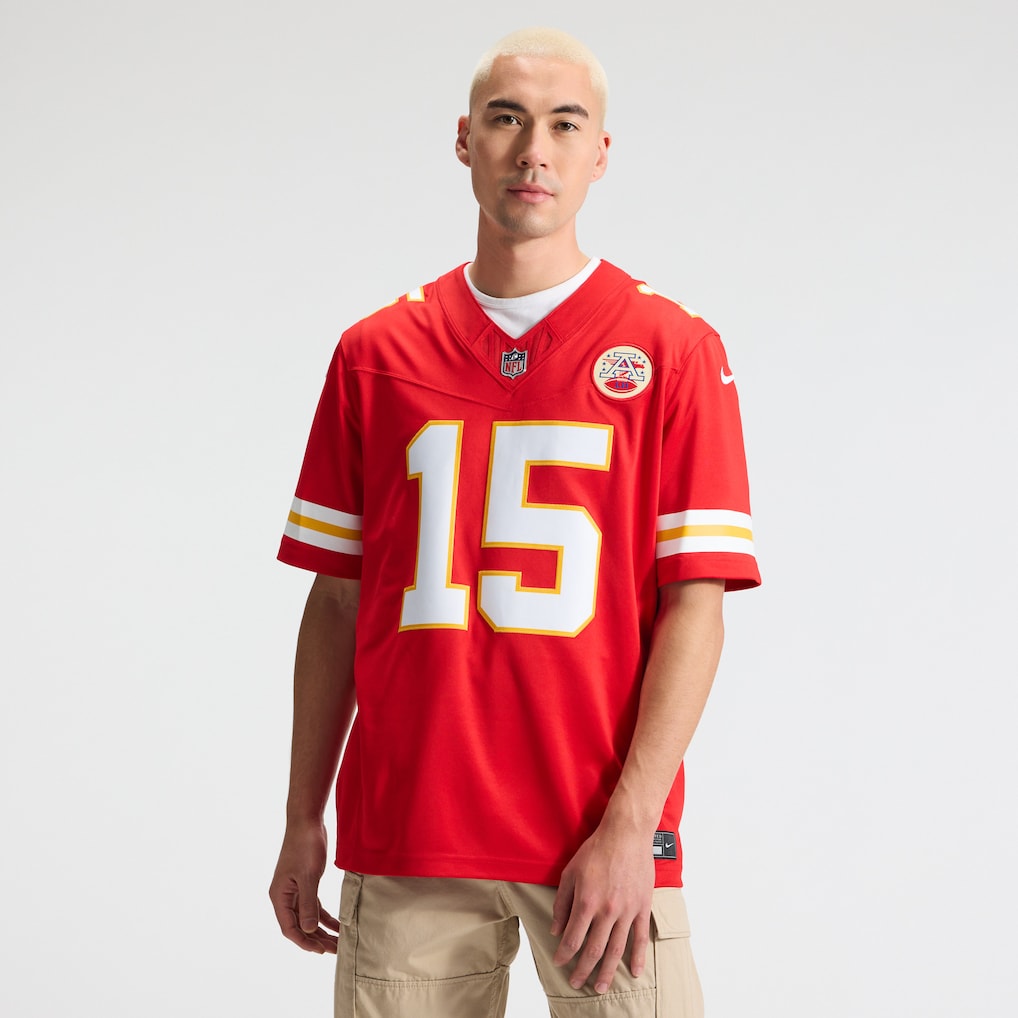 Patrick Mahomes Kansas City NFL Nike Men Red Vapor F.U.S.E. Limited Player Sewn Jersey product image 7, provided for visual
