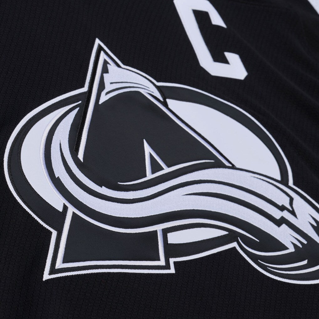 Nathan MacKinnon Colorado Avalanche NHL Mitchell & Ness Men Black 2019 All-Star Power Play Authentic Jersey product image 6,