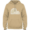 Quebec Nordiques NHL Bulletin Men Wheat Tonal Twill Logo Hoodie product image 1, provided for visual reference and product