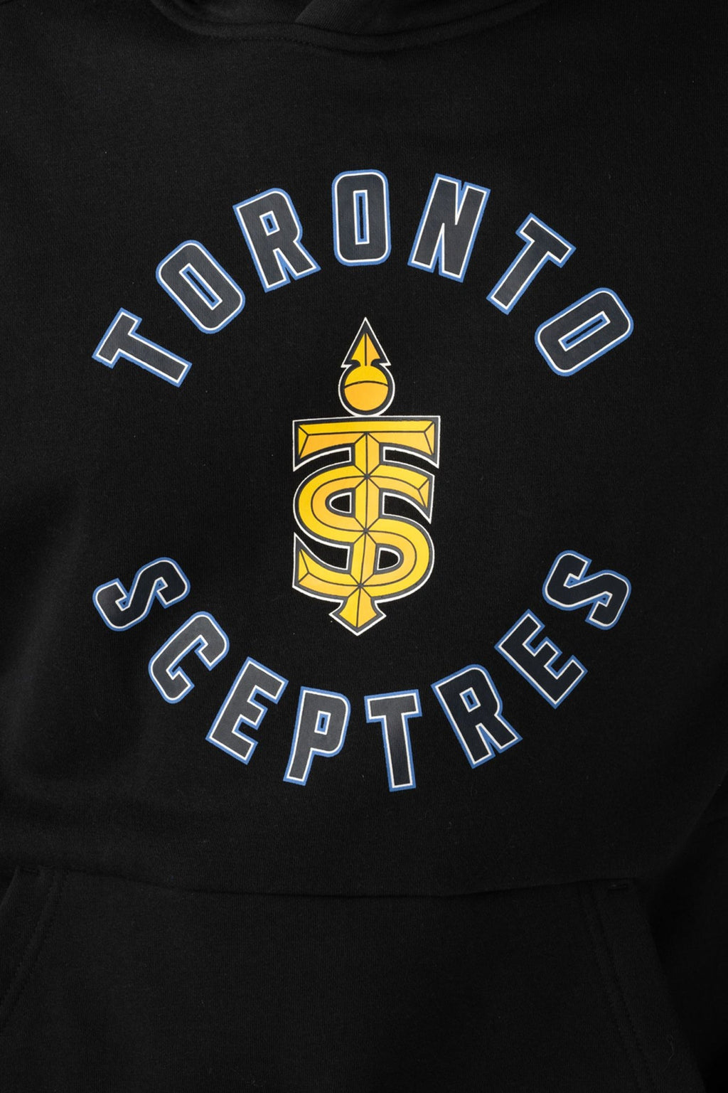 Toronto Sceptres PWHL Bauer Unisex Black Pullover Hoodie product image 3, provided for visual reference and product detail