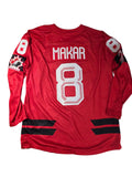 Cale Makar Hockey Canada IIHF Bauer Men Red 2026 Pro-Stitched Replica Jersey product image 1, provided for visual reference