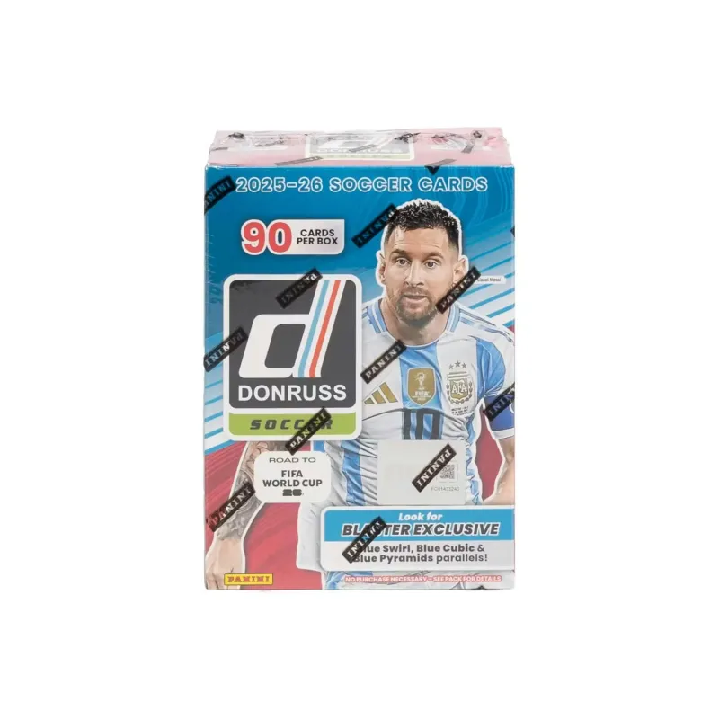 2025-26 Panini Donruss Road to FIFA World Cup Soccer Blaster Hobby Box Trading Cards product image 1, provided for visual