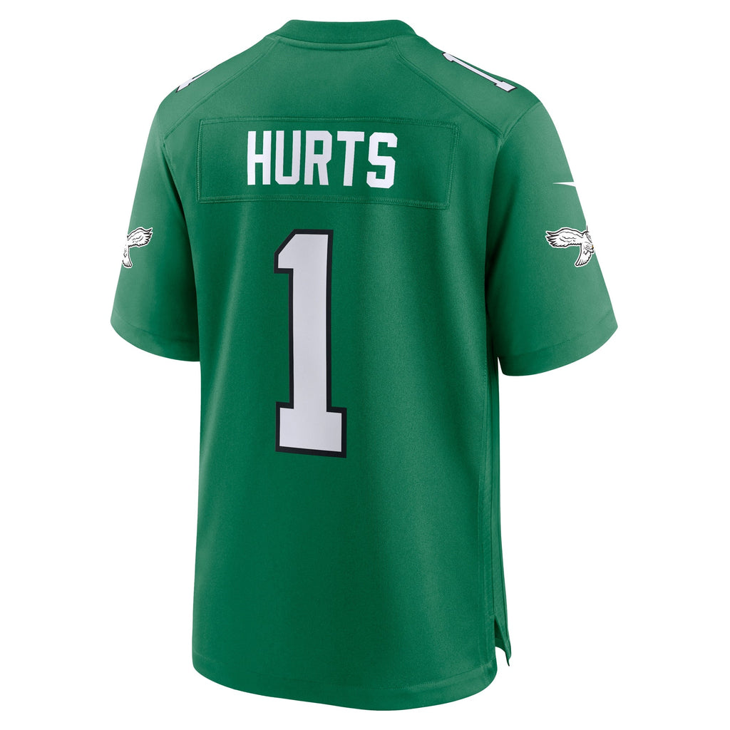 Jalen Hurts Philadelphia Eagles NFL Nike Pine Green Super Bowl LIX Game Jersey product image 2, provided for visual