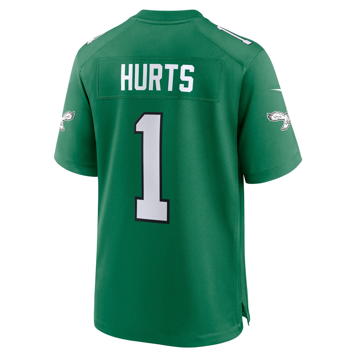 Jalen Hurts Philadelphia Eagles NFL Nike Pine Green Super Bowl LIX Game Jersey product image 2, provided for visual