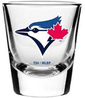 Toronto Blue Jays MLB TSV 2oz Round Shot Glass product image 1, provided for visual reference and product detail review