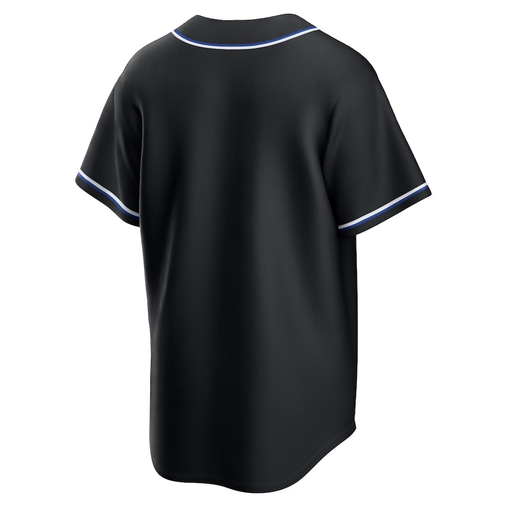 Toronto Blue Jays MLB Nike Men 2026 Black Out Fashion Replica Jersey product image 2, provided for visual reference and