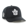 Toronto Maple Leafs NHL 47 Brand Men Black & White Sure Shot Hitch Adjustable Hat product image 1, provided for visual