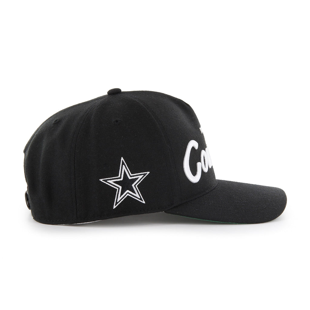 Dallas Cowboys NFL 47 Brand Men Black Attitude Hitch Adjustable Hat product image 4, provided for visual reference and