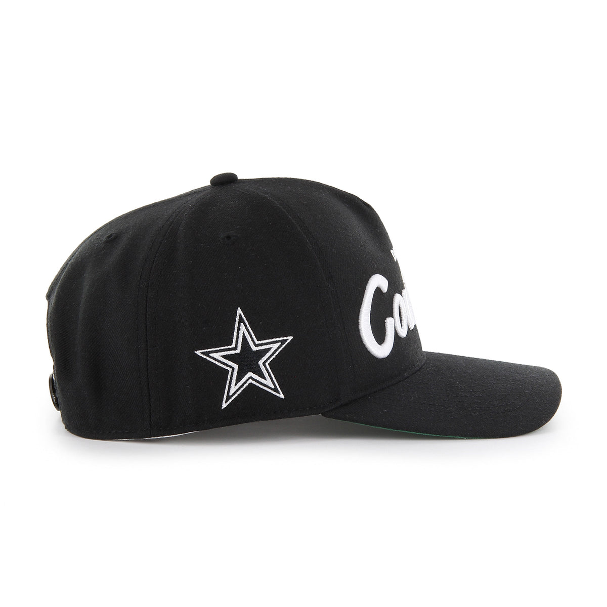 Dallas Cowboys NFL 47 Brand Men Black Attitude Hitch Adjustable Hat product image 4, provided for visual reference and