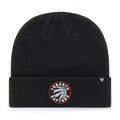Toronto Raptors NBA 47 Brand Men Black Raised Cuff Knit Beanie product image 1, provided for visual reference and product