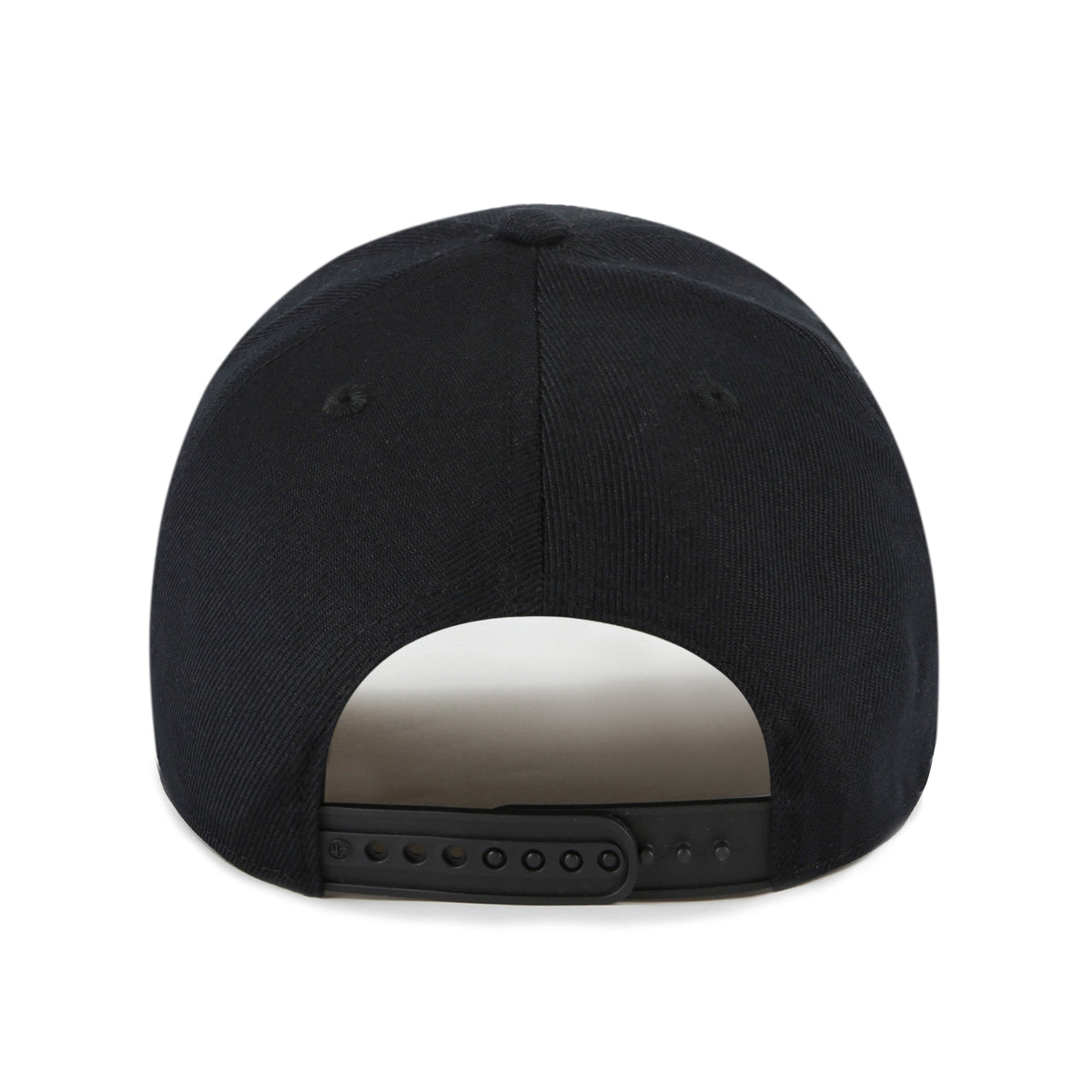 Vancouver Canucks NHL 47 Brand Men Black White MVP Sure Shot Snapback product image 2, provided for visual reference and