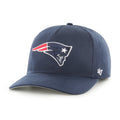 New England Patriots NFL 47 Brand Men Navy Hitch Snapback Hat product image 1, provided for visual reference and product