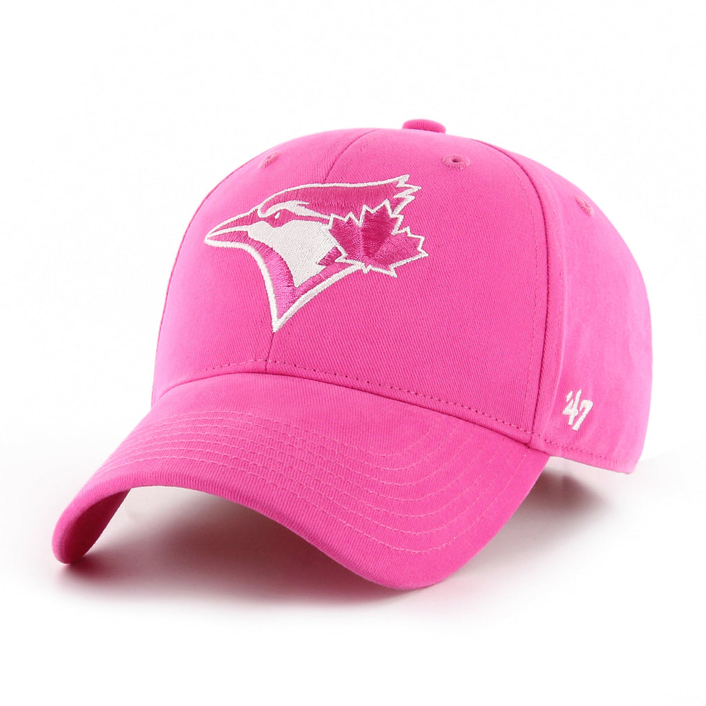 Toronto Blue Jays MLB 47 Brand Toddler Pink Magenta MVP Adjustable Hat product image 1, provided for visual reference and