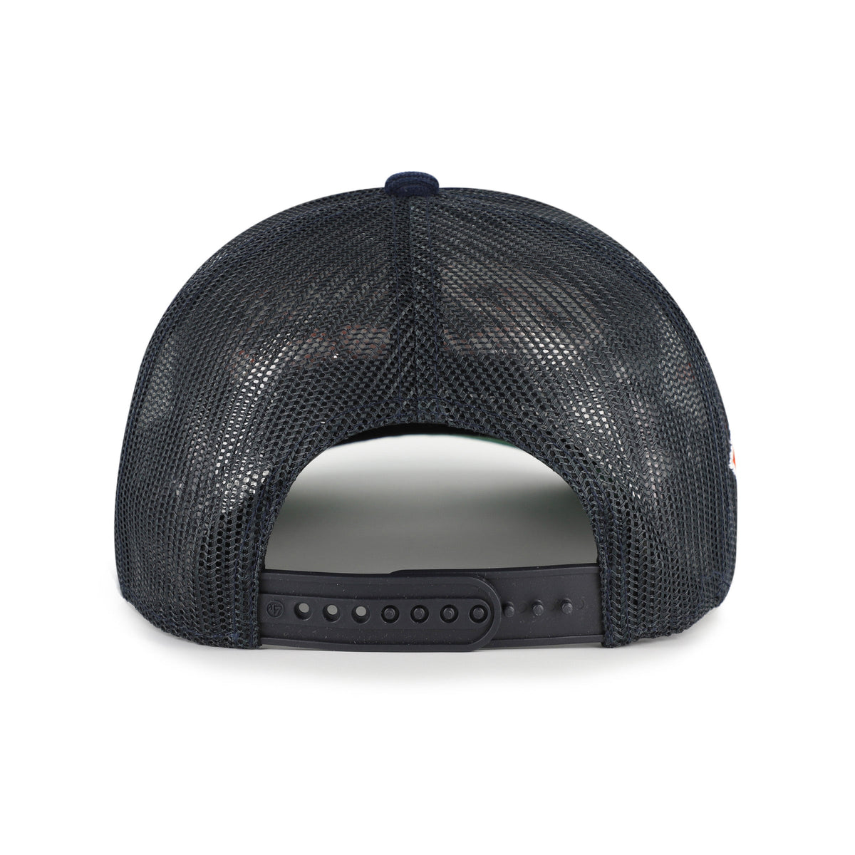 Toronto Maple Leafs NHL 47 Brand Men Navy Double Header Mesh Hitch Snapback product image 2, provided for visual reference