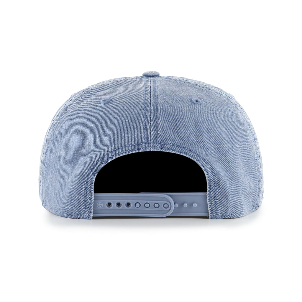Montreal Canadiens NHL 47 Brand Men Royal Boot Path RF Captain Snapback product image 2, provided for visual reference and