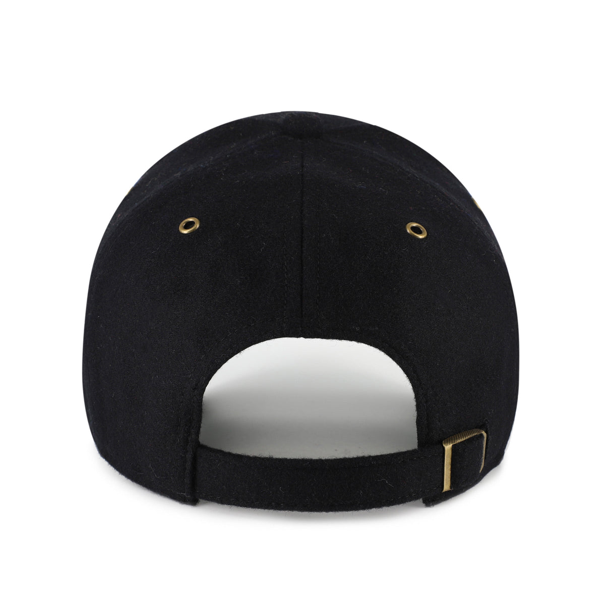 Vancouver Canucks NHL 47 Brand Men Black Golden Age Offside DT Adjustable Hat product image 3, provided for visual reference