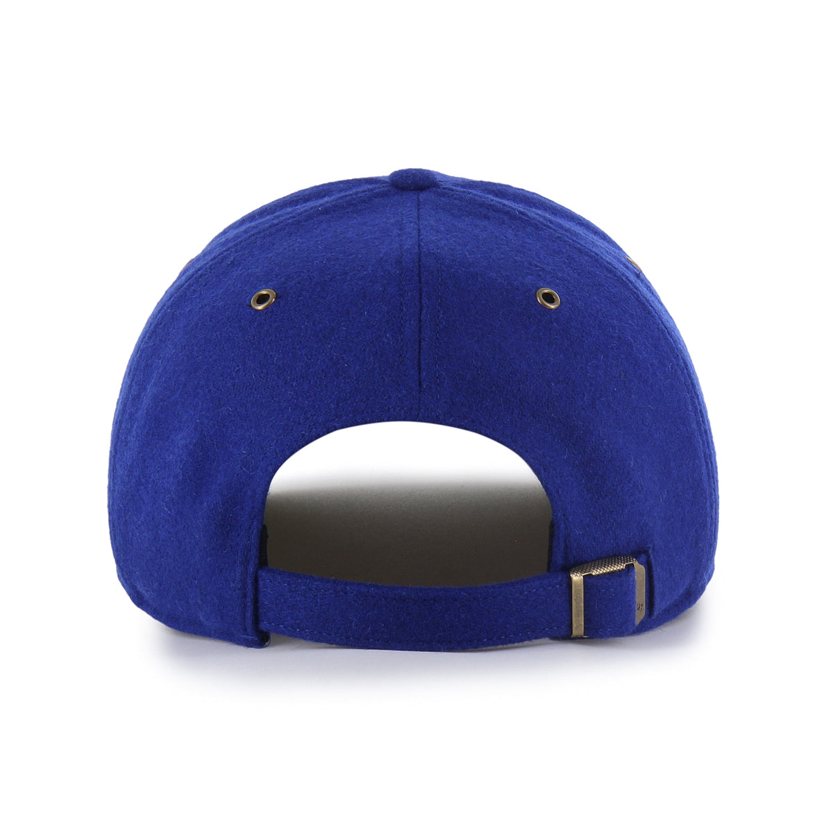 Edmonton Oilers NHL 47 Brand Men Royal Golden Age Hitch Adjustable Hat product image 2, provided for visual reference and