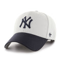 New York Yankees MLB 47 Brand Men Navy/Grey MVP Two Tone Adjustable Hat product image 1, provided for visual reference and