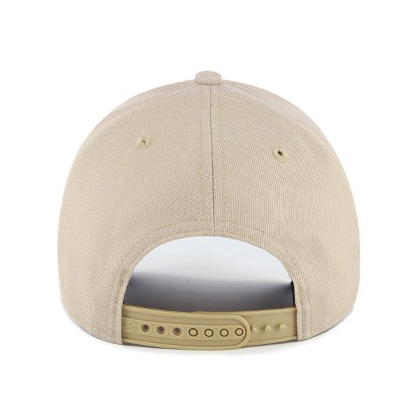 Edmonton Oilers NHL 47 Brand Men Khaki MVP Sure Shot Snapback product image 2, provided for visual reference and product