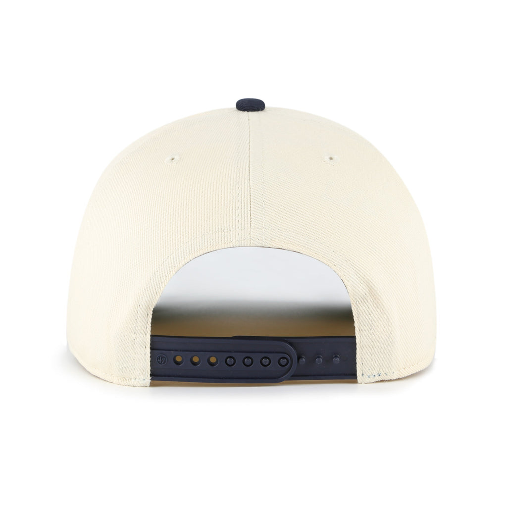 New York Yankees MLB 47 Brand Men Pomona Two Tone Hitch Snapback Hat product image 2, provided for visual reference and
