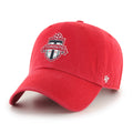 Toronto FC MLS 47 Brand Men Red Clean Up Adjustable Hat product image 1, provided for visual reference and product detail