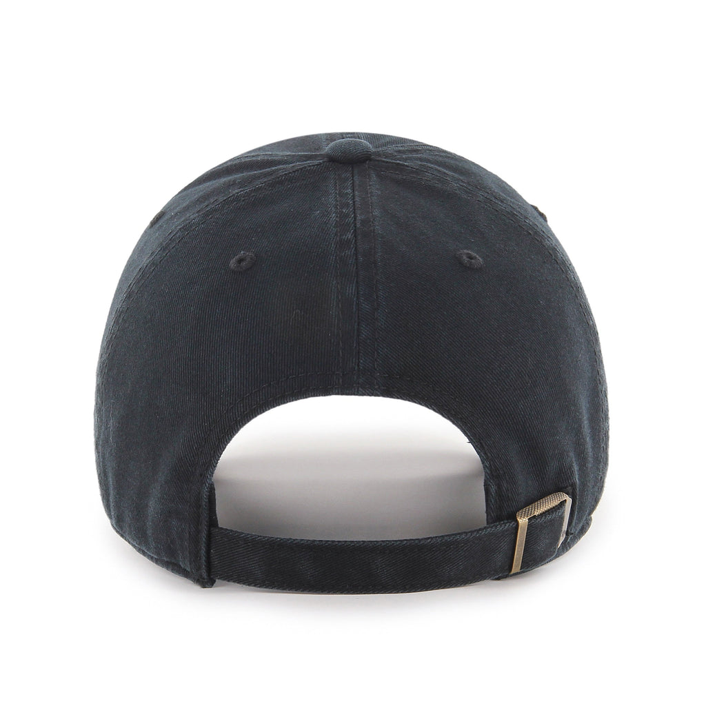 Winnipeg Jets NHL 47 Brand Men Black on Black Clean Up Adjustable Hat product image 2, provided for visual reference and