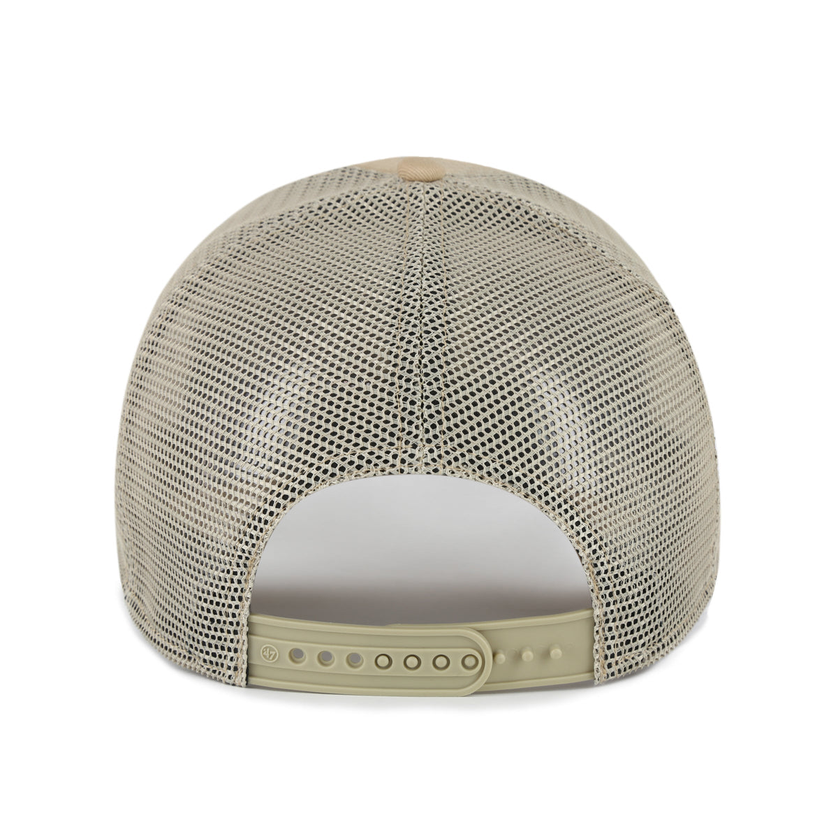 Toronto Maple Leafs NHL 47 Brand Men Branson Khaki MVP Trucker Snapback Hat product image 2, provided for visual reference