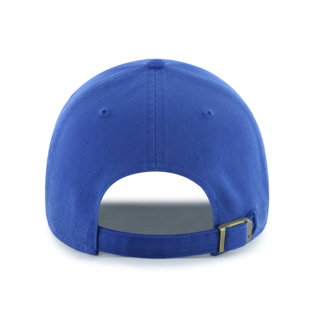 Toronto Blue Jays MLB 47 Brand Men Royal Cross Patch Clean Up Adjustable Hat product image 2, provided for visual reference