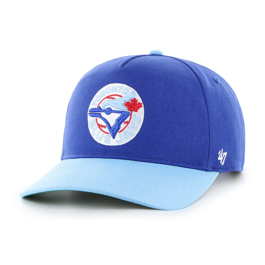 Toronto Blue Jays MLB 47 Brand Men Royal/Light Blue Cooperstown Golden Age Hitch Adjustable Hat product image 1, provided