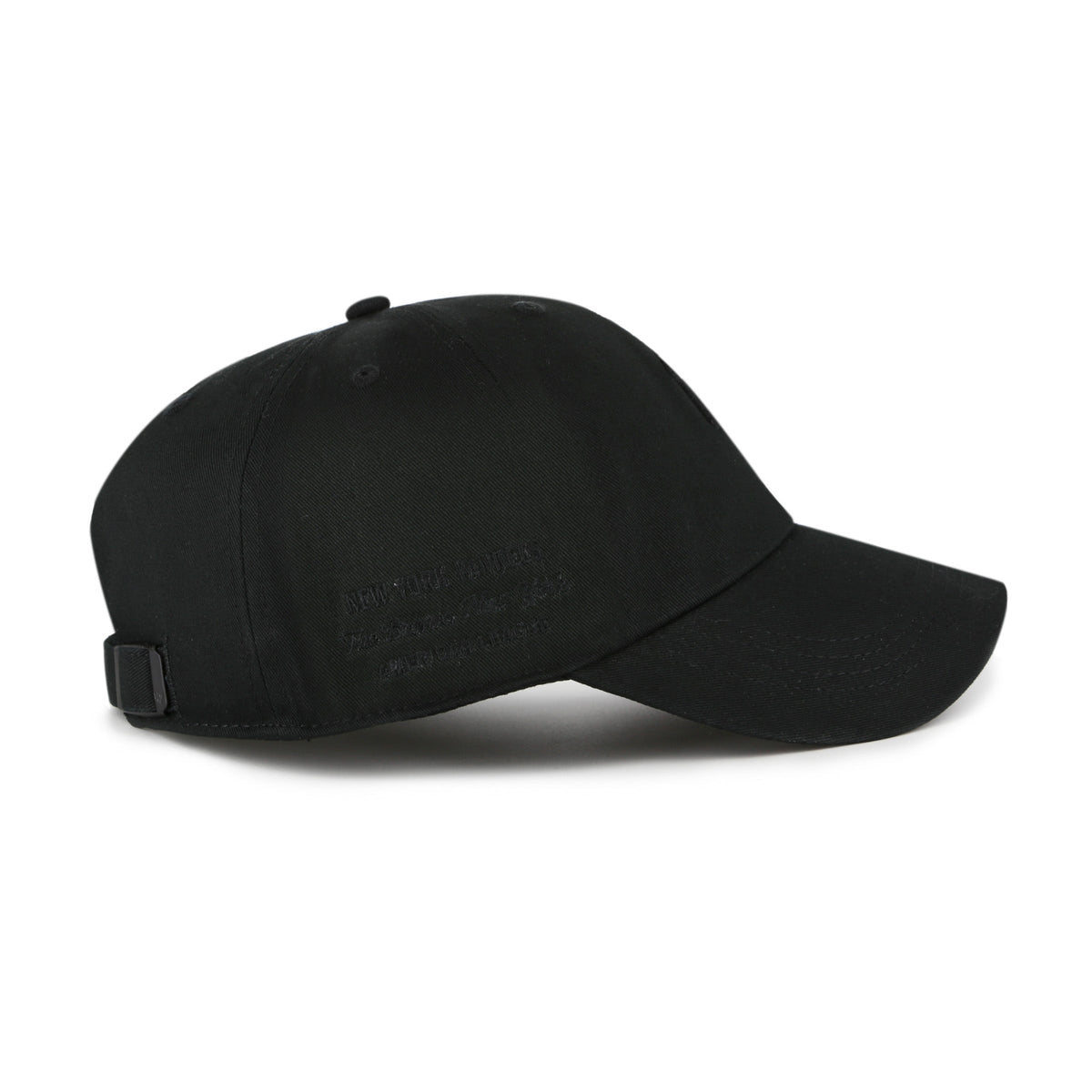 New York Yankees MLB 47 Brand Men Black on Black Contemporary Clean Up Adjustable Hat product image 3, provided for visual