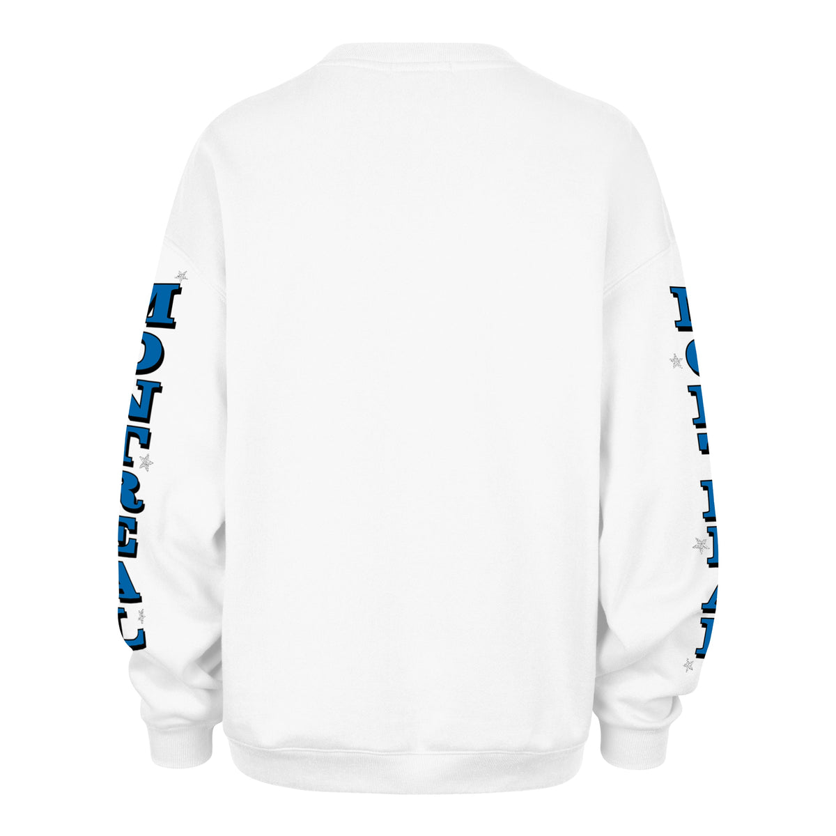 Montreal Canadiens NHL 47 Brand Women White Thunderous Oversized Crew Sweater product image 2, provided for visual reference