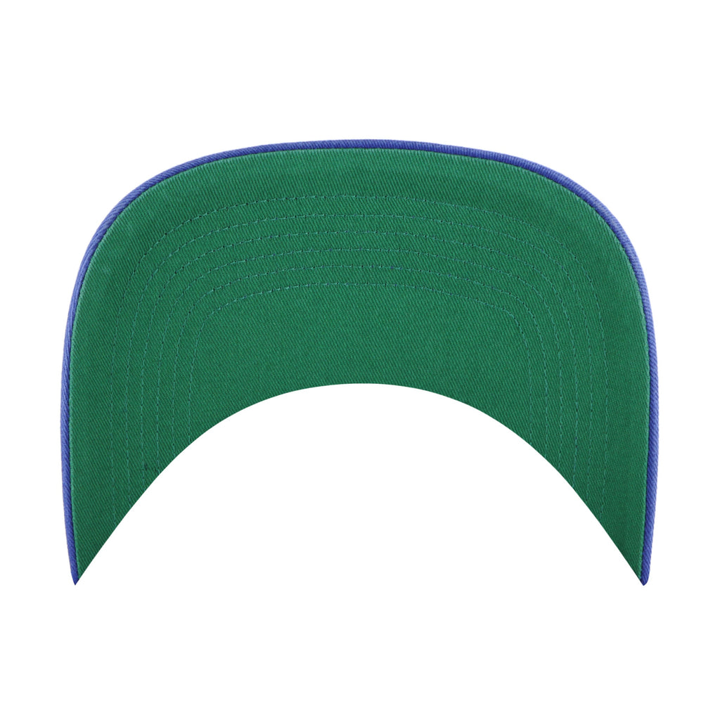 Edmonton Oilers NHL 47 Brand Men Navy Pinstripe Hitch Adjustable Hat product image 4, provided for visual reference and
